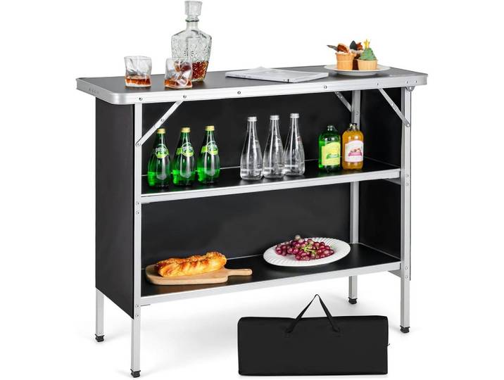 CAMPINGSCHRANK Schwarz