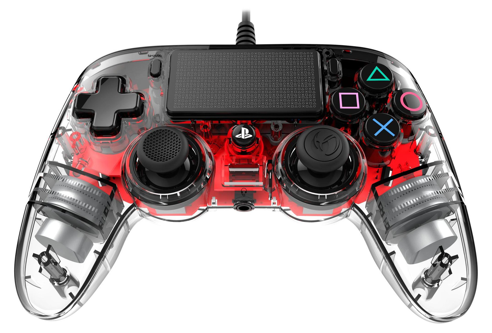 Nacon PS4 Controller Light Edition Rood