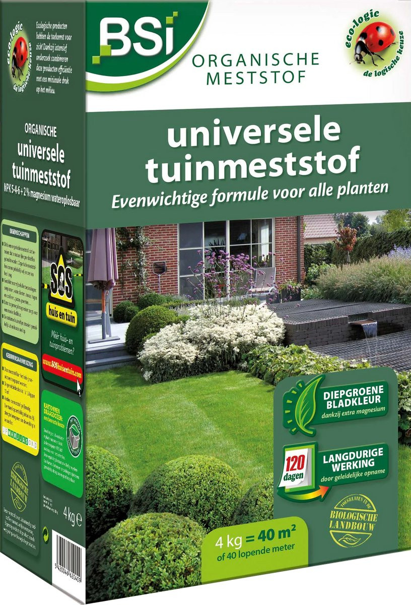 BSI Universele Meststof voor 40 m2, 4 kg