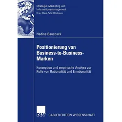 Positionierung von Business-to-Business-Marken, Fachbücher von Nadine Bausback