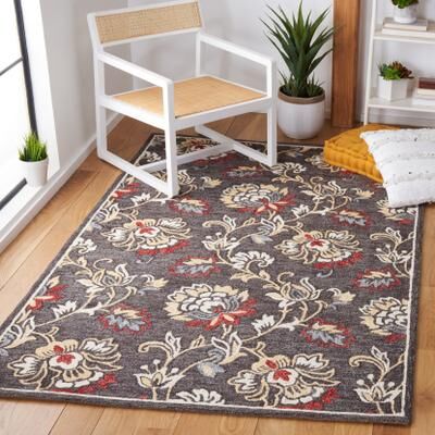 SAFAVIEH Handmade Blossom Stelija Wool Rug