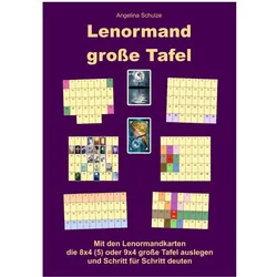 Lenormand grosse Tafel, Ratgeber von Angelina Schulze