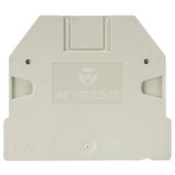 Wieland Electric 07.313.2555.0 Abschlussplatte Grau 10 St.