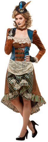 Steampunk-Kleid "Victory" für Damen