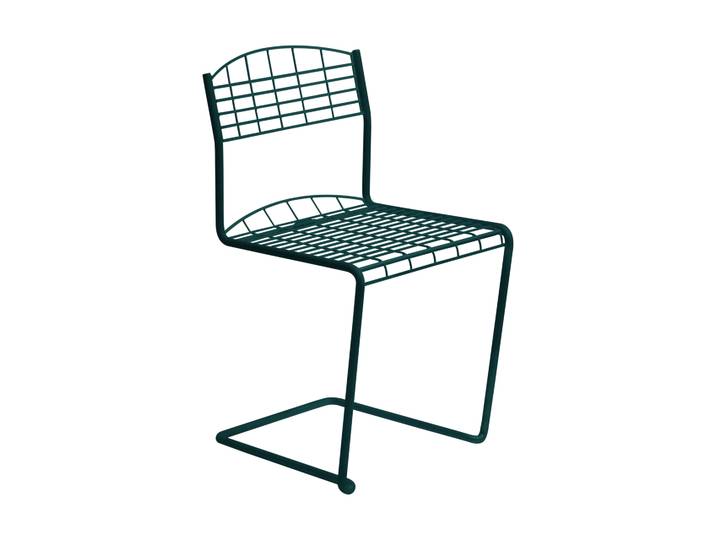 Grythyttan Stålmöbler High Tech Stuhl Blue green