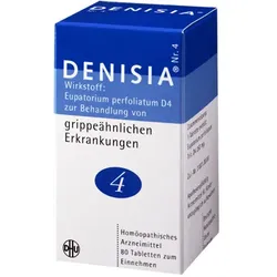 DENISIA 4 grippeähnliche Krankheiten Tabletten 80 St Tabletten
