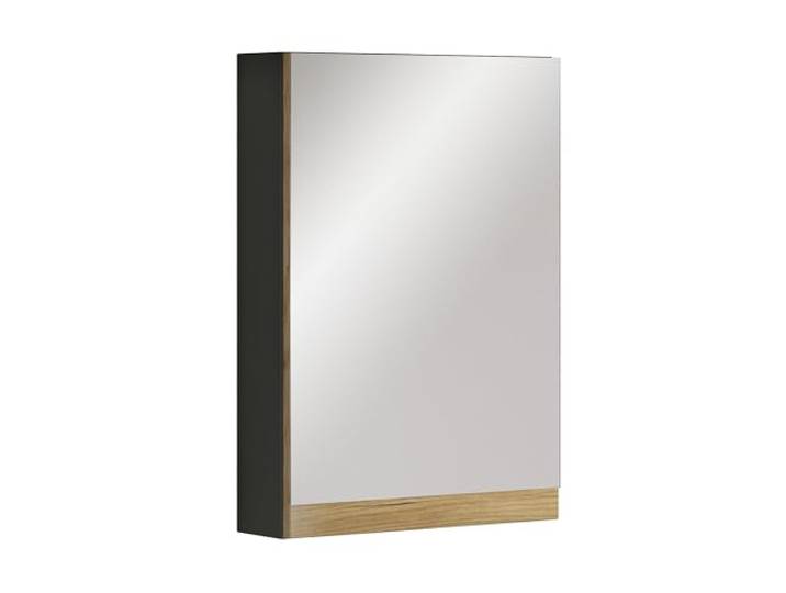 VCM Badschrank - Zeitloser Spiegelschrank mit ausreichend Stauraum, Maße ca. H. 58 x B. 40 x T. 13 cm, praktische Aufbewahrungslösung für das Badezimmer, Cosila