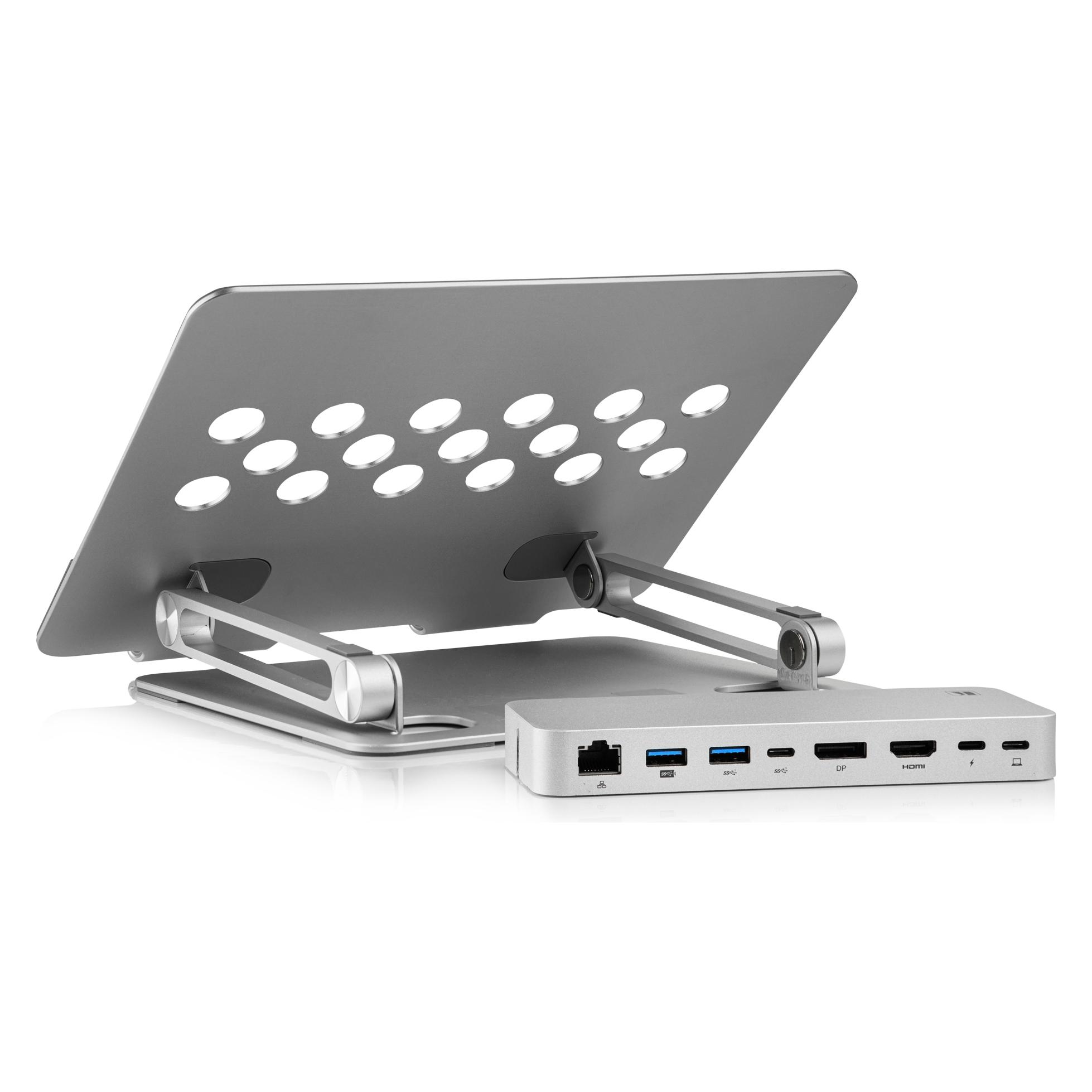 Kramer KDock-6 - 4K@60 HDMI, 4K@60 Displayport, USB 3.0, Ethernet, USB-C charge, headset/mic port (91-00017699)
