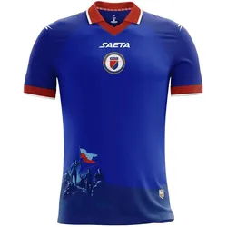 Saeta, Herren, Fussballtrikot, Maillot Domicile Haïti Coupe du Monde 2026 (M), Blau