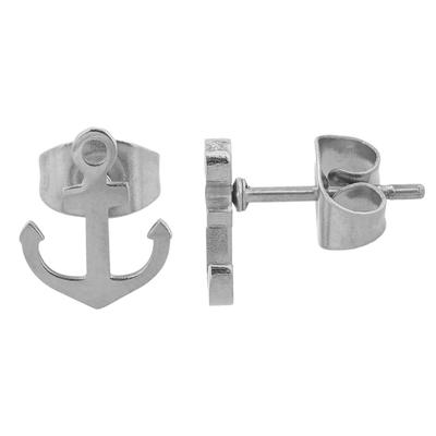 Paar Ohrhänger ADELIA´S "Ohrringe – Ohrstecker aus Edelstahl", Damen, Gr. Unisex, Edelstahl, silber, Ohrringe, Ein Geschenk, das Freude macht
