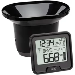 TFA Drop, Wetterstation, Schwarz