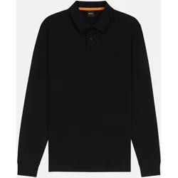 Poloshirt Interlock Schwarz XL