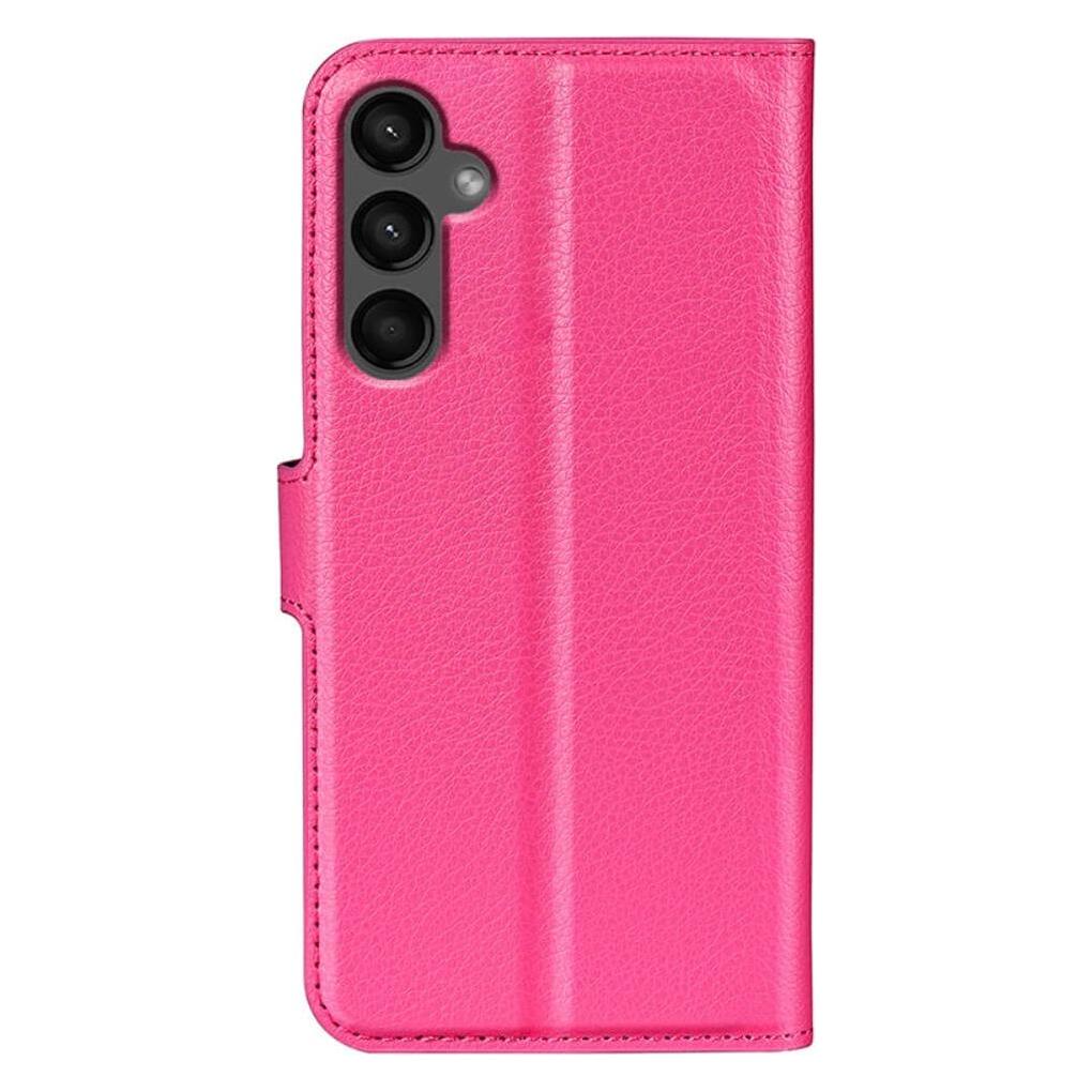 Cover-Discount Galaxy A15 - Leder Etui Hülle pink (Samsung Galaxy A15) (660163130G)