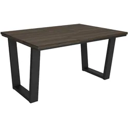 ESSTISCH, Dunkler Eiche, 140/90/74 cm