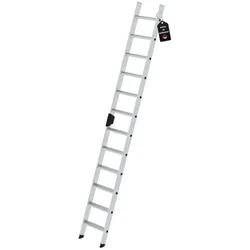 PROREGAL Stufen-Anlegeleiter ohne Traverse 12 Stufen