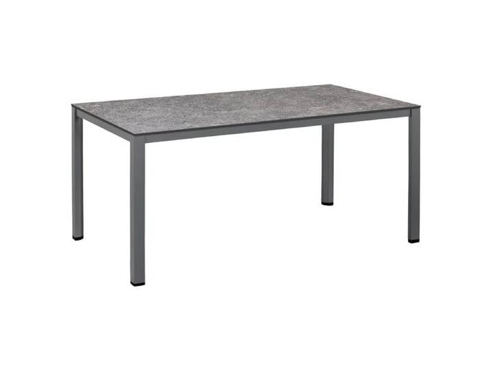 Kettler Cubic Gartentisch 180x95cm Aluminium/HPL Dunkelgrau