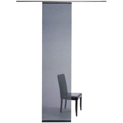 Schiebegardine HOMING "Manhattan", blau (kobalt), B:60cm H:245cm, Polyester, Gardinen, modern, Wohnzimmer, Schlafzimmer