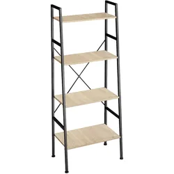 TECTAKE Leiterregal Liverpool 61,5 x 36,5 x 150cm