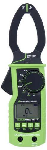 Gossen Metrawatt METRALINE PV 1500 Photovoltaik-Multimeter digital inkl. Prüfkabel CAT IV 1000V Anzeige (Counts): 4