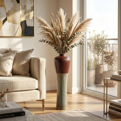 Sagebrook Home Stoneware Ceramic Floor Vase