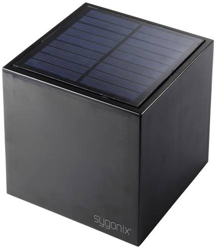 Sygonix SY-5499356 Solar-Außenwandleuchte SMD LED 0.9W Schwarz