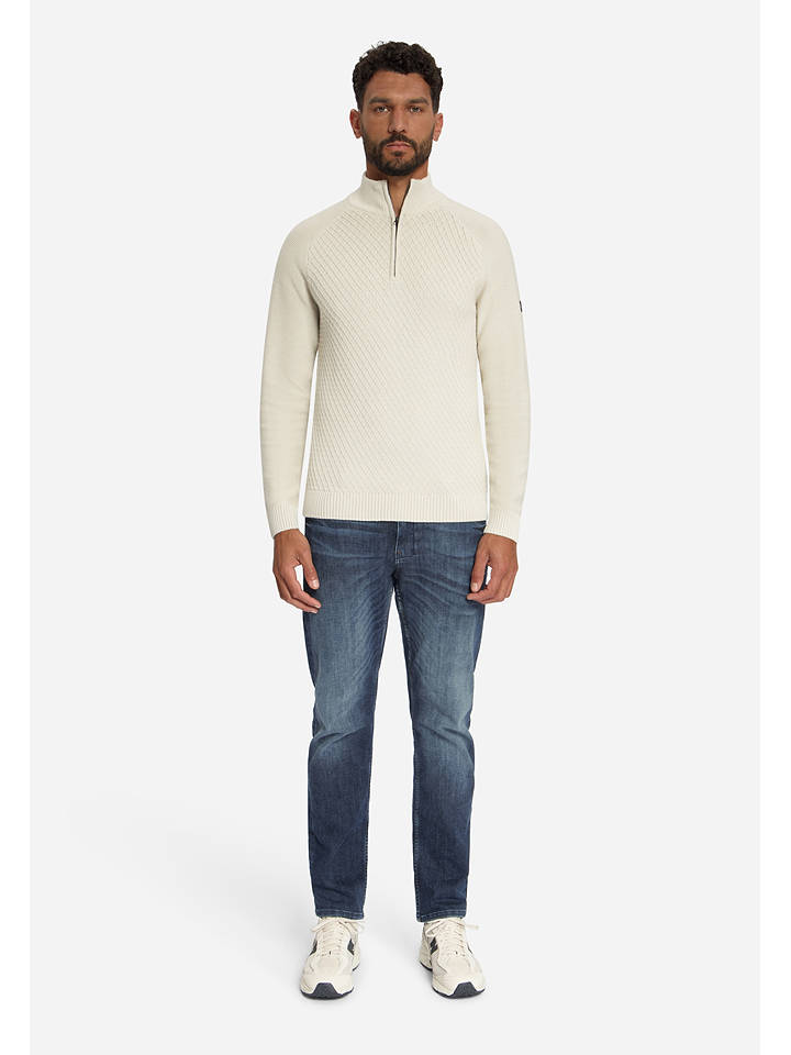 No Excess Pullover in Creme - XXL