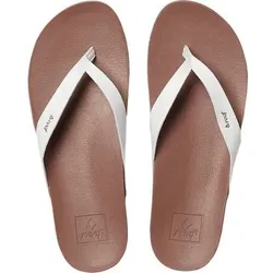 REEF Damen Sandalen "Cushion Court", Größe 41 in Weiß Weiß