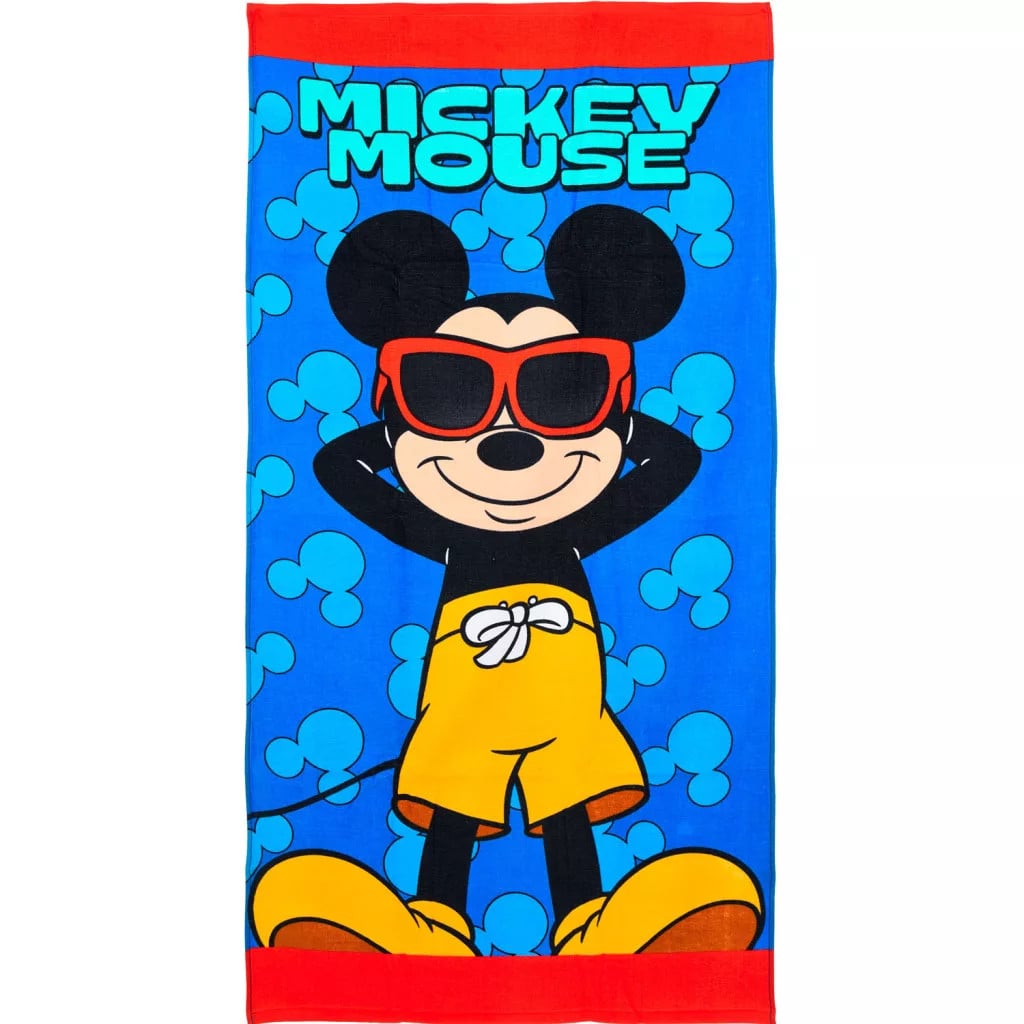 Disney Mickey Mouse strandlaken voor kinderen, 70 x 140 cm