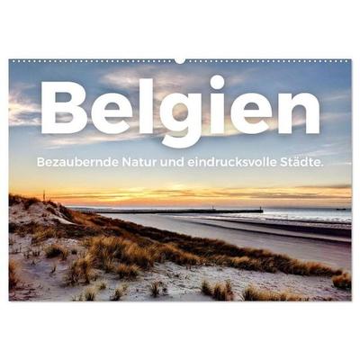 Belgien - Bezaubernde Natur und eindrucksvolle Städte. (Wandkalender 2026 DIN A2 quer), CALVENDO Monatskalender