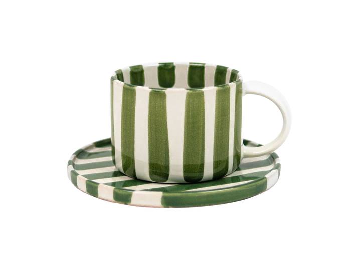 Olsson & Jensen Tasse et soucoupe Monica Vert