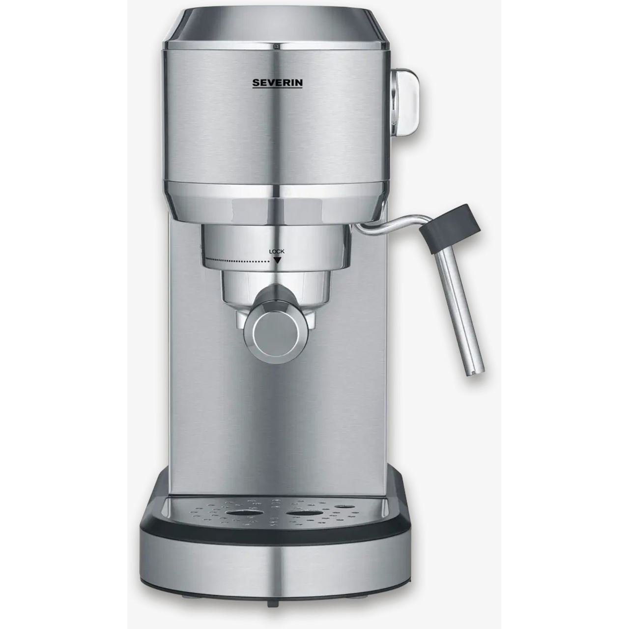 SEVERIN KA 5997 Newspresa Siebträgermaschine silber