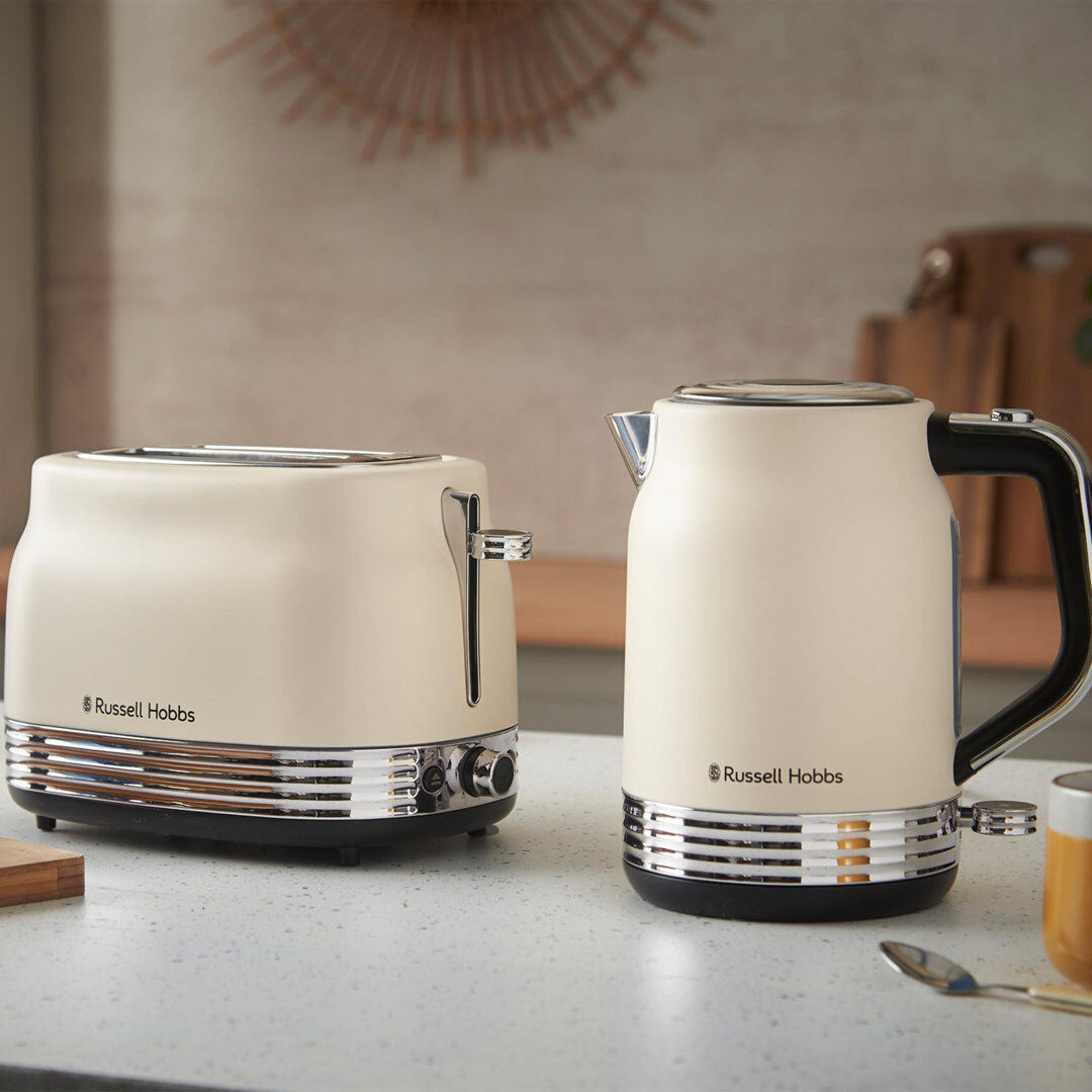 Russell Hobbs Hanley Breakfast Set White 1.7L
