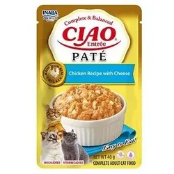 INABA CAT CIAO ENTRÉE PATE – Huhn und Käse 40g