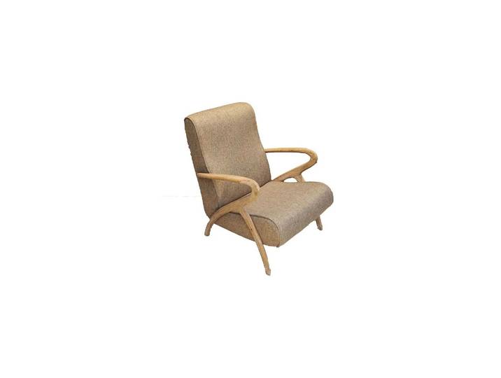 Fauteuil en chêne clair Mozet