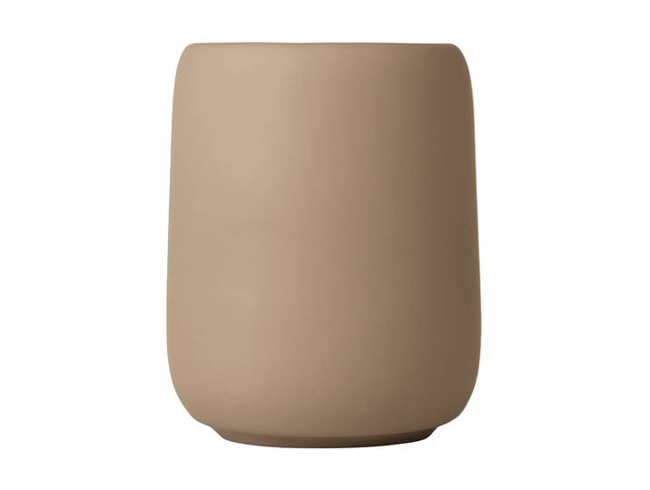 blomus Gobelet à brosse à dents en céramique Sono 30 cl Beige