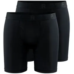Craft Herren Core Dry Boxer 6-Inch 2-Pack schwarz