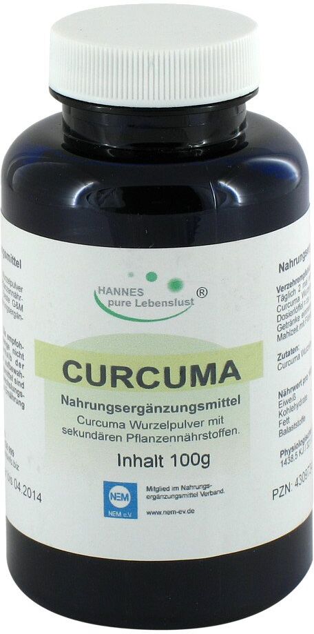 Curcuma Pulver 100g