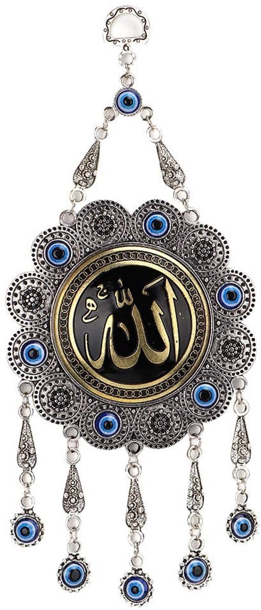 Dailygoods Boze Oog Amulet Handgemaakt - Decoratieve Hanger voor Geluk en Bescherming