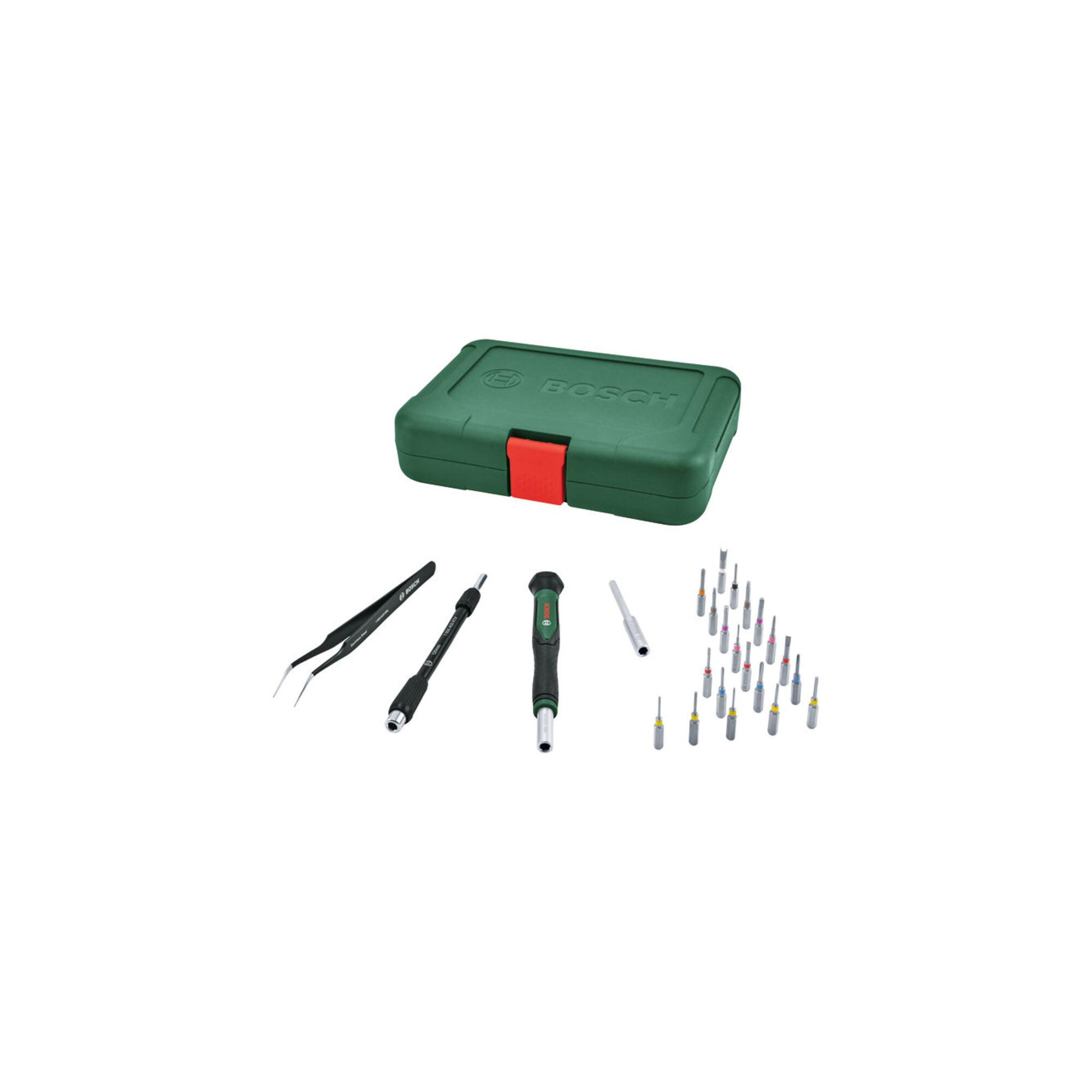 BOSCH Handwerkzeuge Präzisions-Bit-Schraubendreher-Set 24-teilig (1600A039HT)