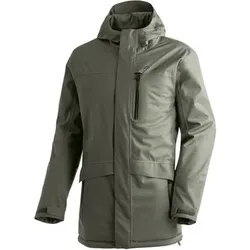 MAIER SPORTS Herren Funktionsjacke Peyor long, Größe 68 in Grau Grau