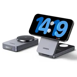 UGREEN W707 3-in-1 15W Magnetic Wireless Desktop Charger fuer iP