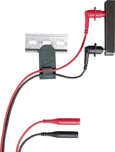Gossen Metrawatt Z502Z Sicherheits-Messleitungs-Set Prüfspitze Buchse 4mm Schwarz, Rot 1St.