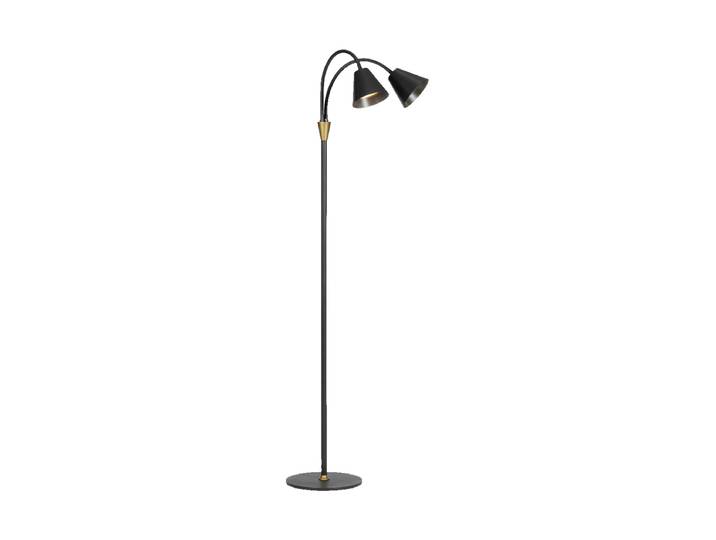 Double Design Stehlampe Hygge Schwarz Halo Design