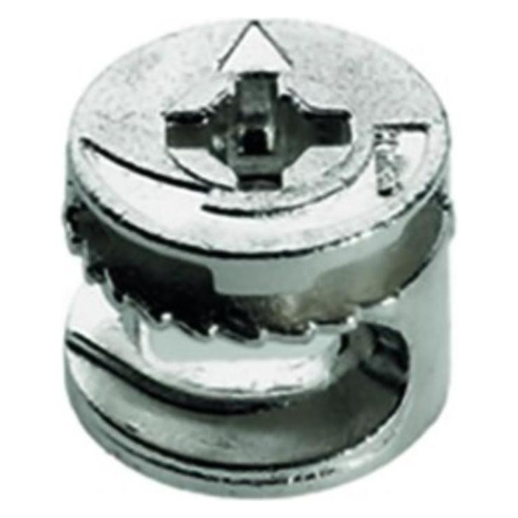 Hettich Exzenter-Verbindungsbeschlag Rastex 15, für 19 mm Fachböden (Verbindungsbeschlag, 200 Stk.) (79471)