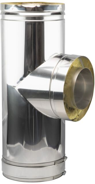 Bertrams Schornsteinanschlussstück 22SA87-FU150 87° - FU, Ø 150 mm