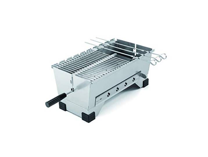 THÜROS B2 Baikal Tischgrill Schaschlik Edelstahl