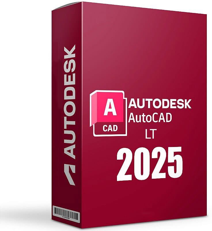 Autodesk AutoCAD LT 2025 1 Year for Windows/Mac