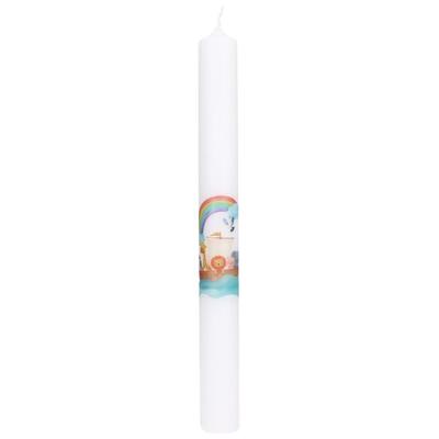 Symbolkerze mit Druckmotiv - Arche Noah