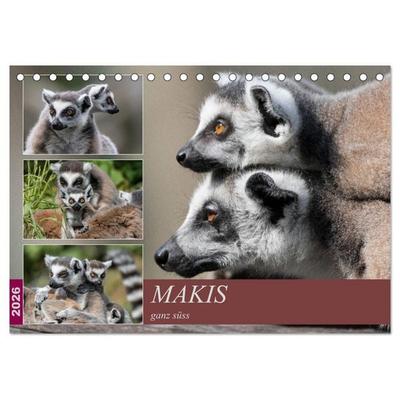 Makis ganz süss (Tischkalender 2026 DIN A5 quer), CALVENDO Monatskalender