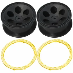 Jamara Felgen Lightray gelbe Felgenringe VE2